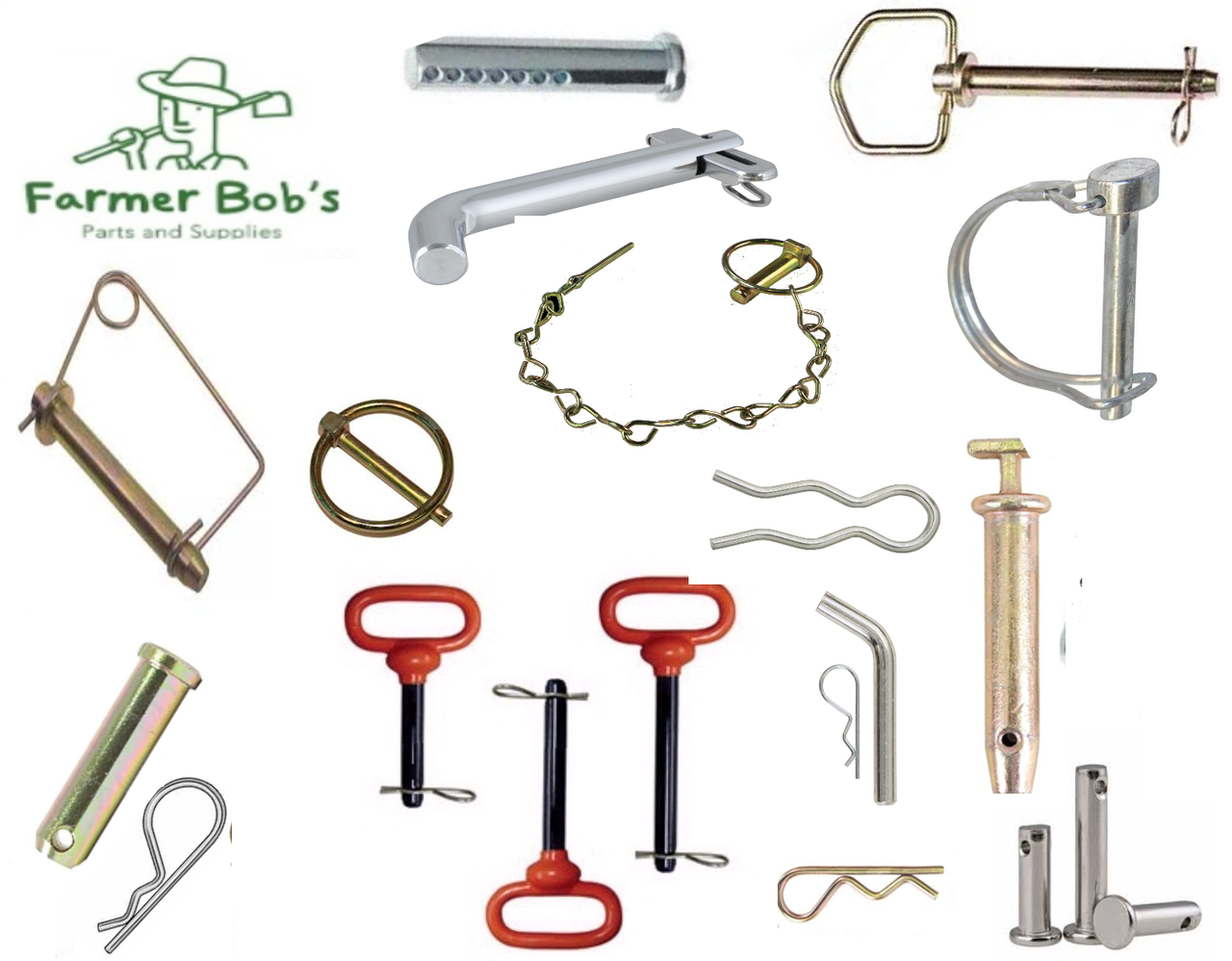 Pins 3 Point Hitch Farmer Bob's